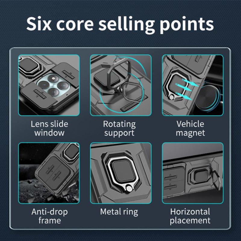 Skal Xiaomi Redmi Note 15 Pro Plus 5g Stöd Och Linsskydd