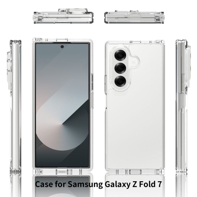 Skal För Samsung Galaxy Z Fold 7 Integrerad Design
