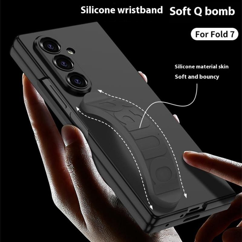 Skal För Samsung Galaxy Z Fold 7 Manuellt Rem-stativ