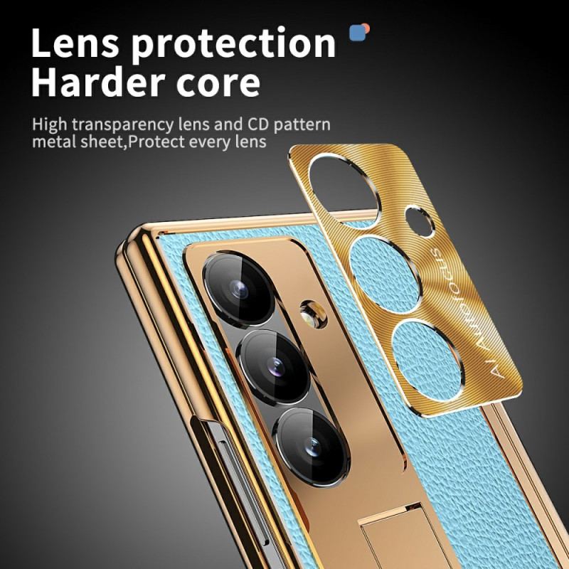 Skal För Samsung Galaxy Z Fold 7 Premiumdesign Med Gångjärnsskydd