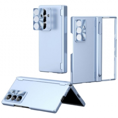 Skal För Samsung Galaxy Z Fold 7 Skärmskydd I Härdat Glas Och Pekpennahållare