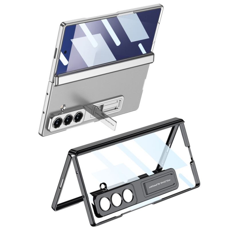 Skal Samsung Galaxy Z Fold 7 Gångjärnsskydd Och Inbyggt Stativ