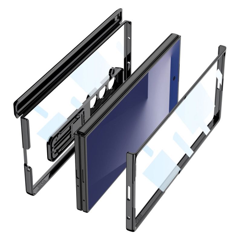 Skal Samsung Galaxy Z Fold 7 Gångjärnsskydd Och Inbyggt Stativ