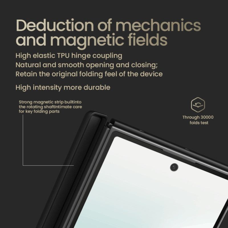 Skal Samsung Galaxy Z Fold 7 Kompatibilitet Med Fäste Och Magsafe Nillkin