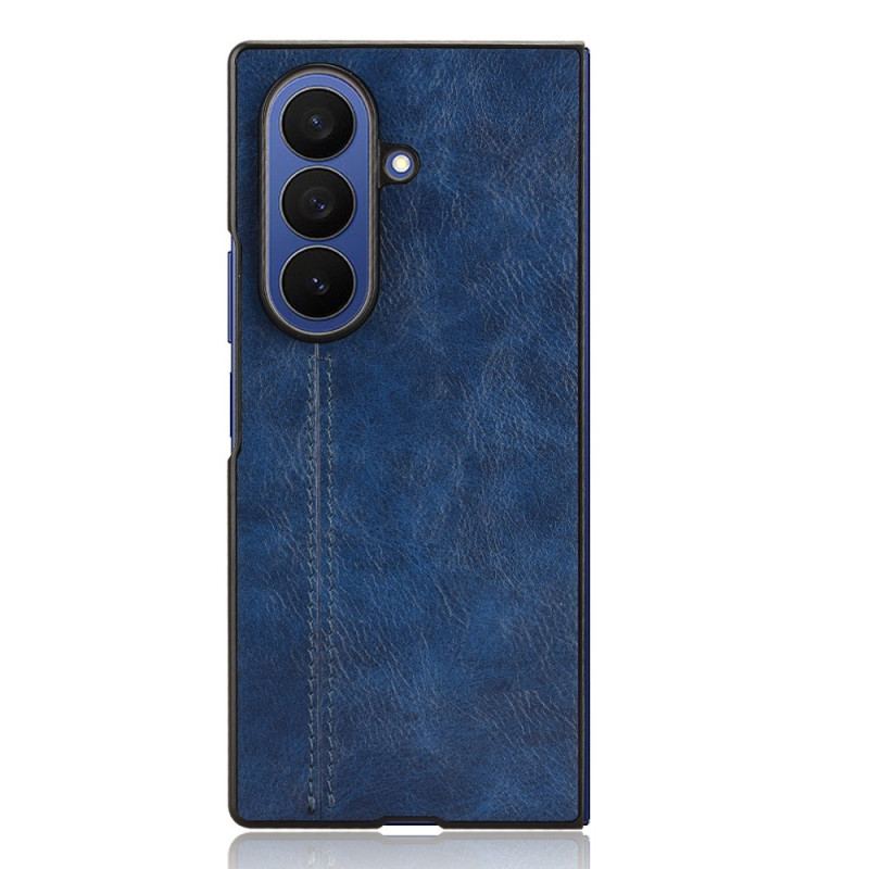 Skal Samsung Galaxy Z Fold 7 Lädereffekt Couture