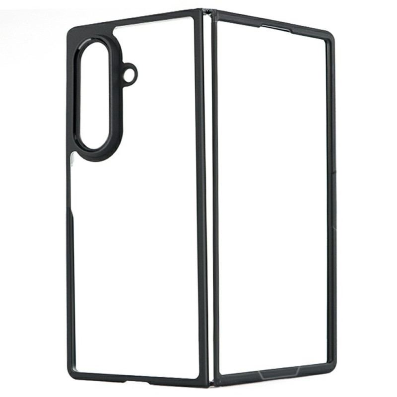 Skal Samsung Galaxy Z Fold 7 Stötsäker Med Transparent Tillbaka