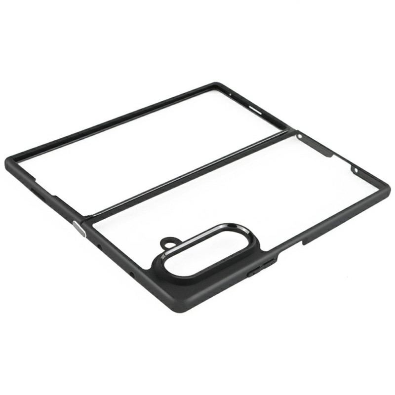 Skal Samsung Galaxy Z Fold 7 Stötsäker Med Transparent Tillbaka