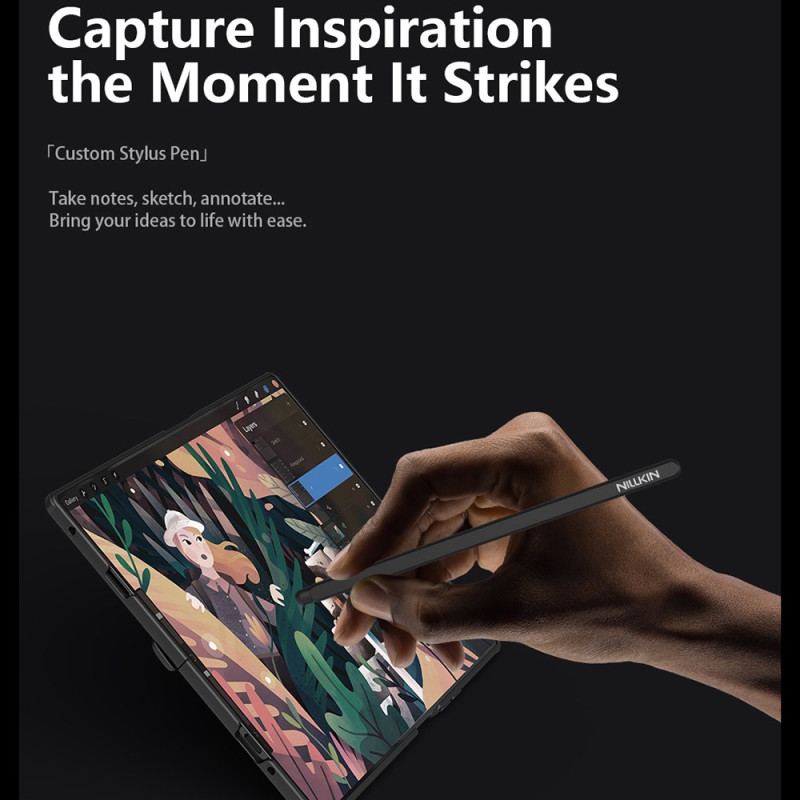 Skal Samsung Galaxy Z Fold 7 Telefonfodral Camshield Prop Magnetic Series Nillkin