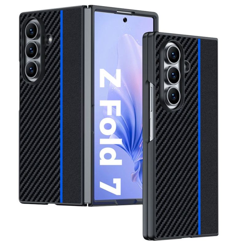 Skal Samsung Galaxy Z Fold 7 Telefonfodral Kolfiberversion