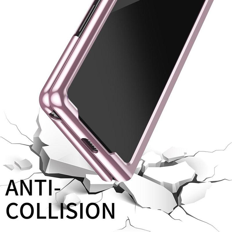 Skal Samsung Galaxy Z Fold 7 Telefonfodral Metalleffektkant