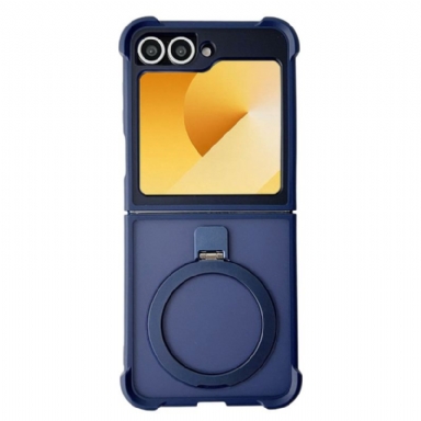 Skal För Samsung Galaxy Z Flip 7 Fe Inbyggt Magnetiskt Stativ