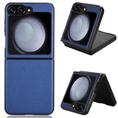 Skal För Samsung Galaxy Z Flip 7 Fe Kolfiberstruktur