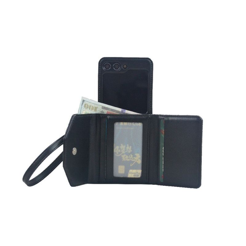 Skal För Samsung Galaxy Z Flip 7 Fe Korthållare Och Rem