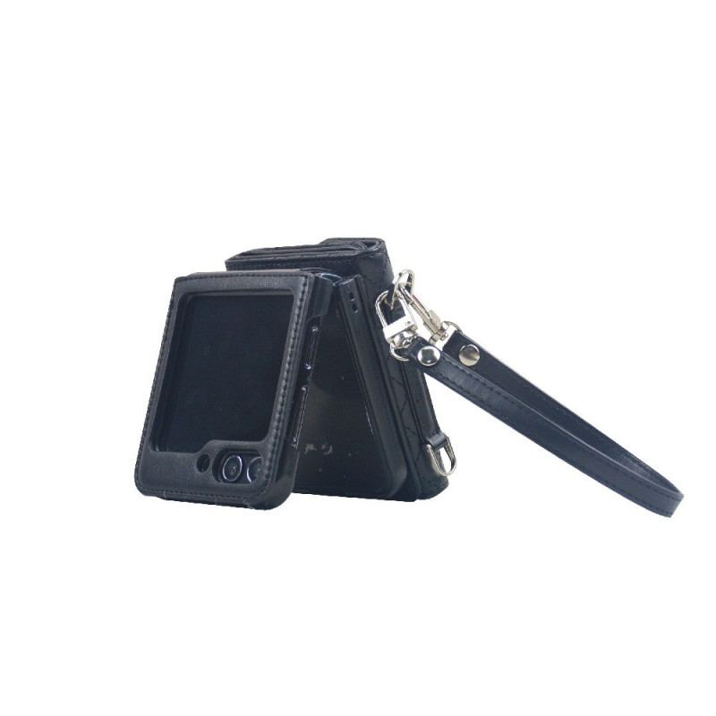 Skal För Samsung Galaxy Z Flip 7 Fe Korthållare Och Rem