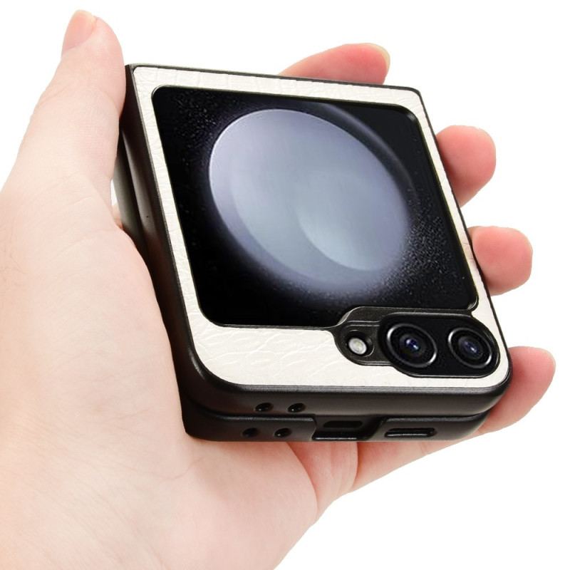 Skal För Samsung Galaxy Z Flip 7 Fe Krokodilstruktur