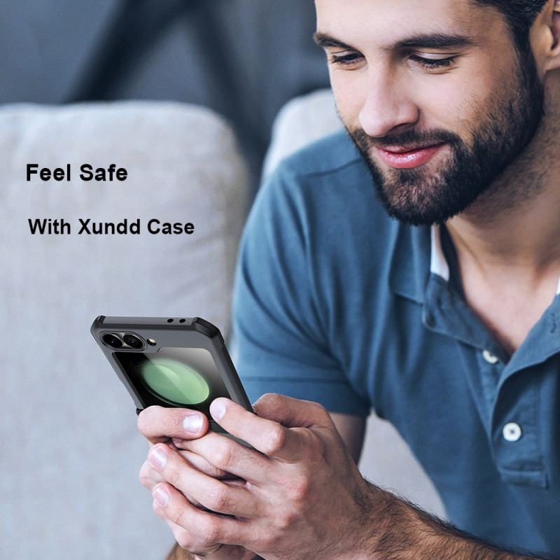 Skal För Samsung Galaxy Z Flip 7 Fe Litet Skärmskydd På Baksidan Xundd