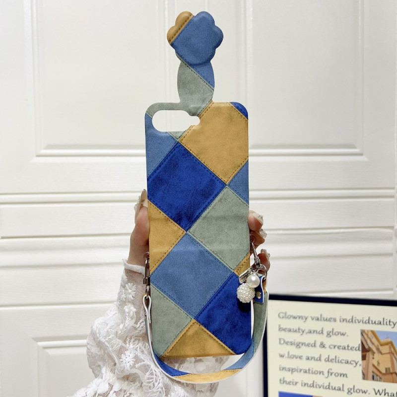 Skal För Samsung Galaxy Z Flip 7 Fe Retro Med Katttassspänne