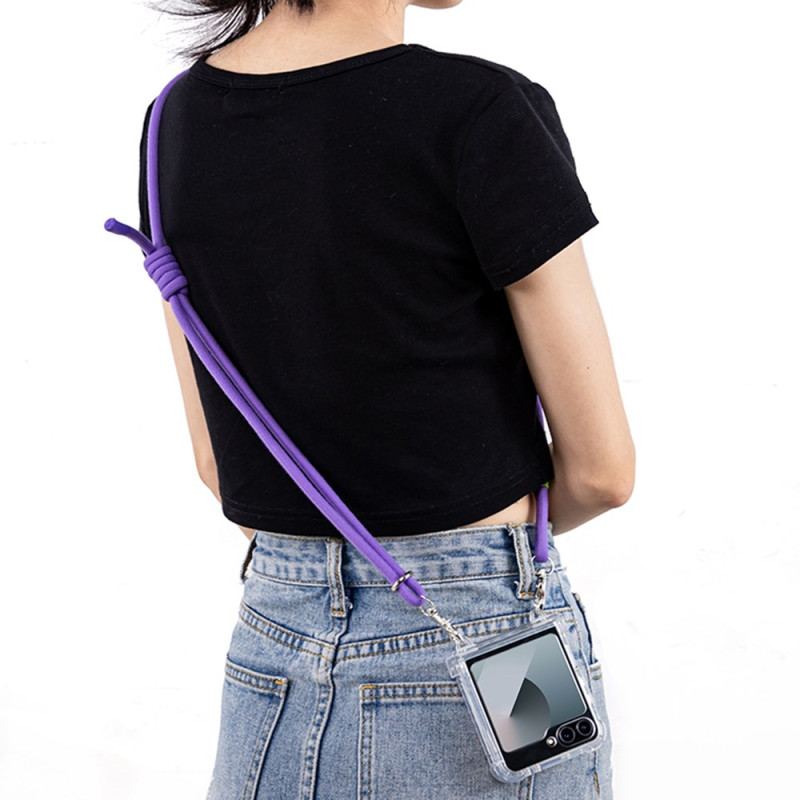 Skal För Samsung Galaxy Z Flip 7 Fe Transparent