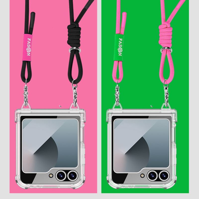 Skal För Samsung Galaxy Z Flip 7 Fe Transparent