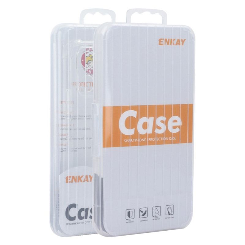 Skal För Samsung Galaxy Z Flip 7 Fe Transparenta Förstärkta Hörn Enkay