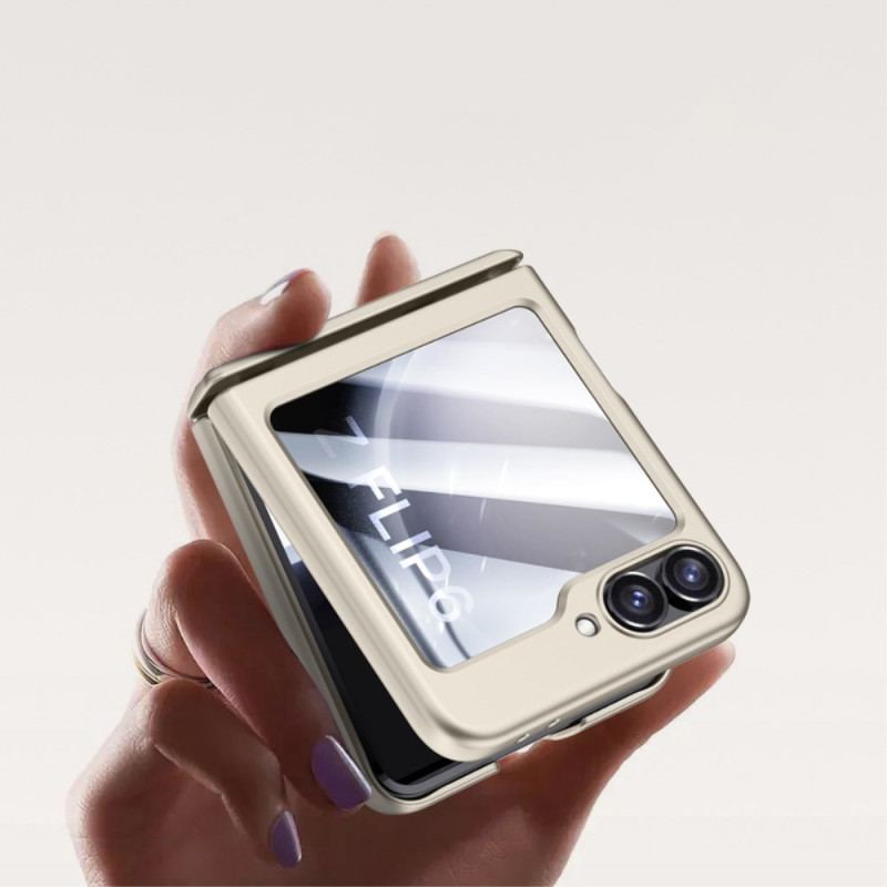Skal Samsung Galaxy Z Flip 7 Fe Bakre Gångjärnsskydd I Härdat Glas Och Skärmskydd