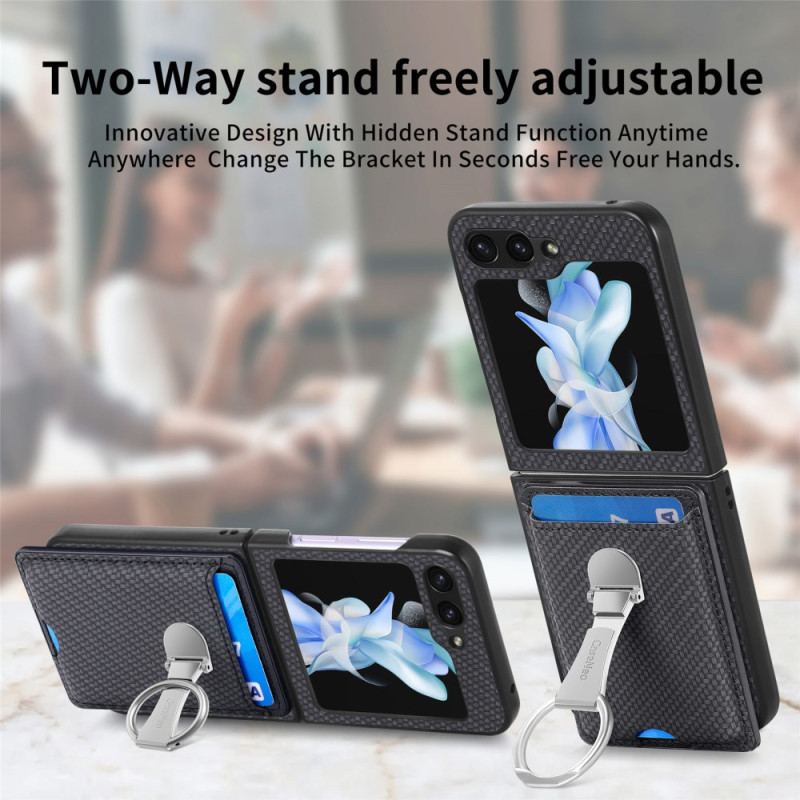 Skal Samsung Galaxy Z Flip 7 Fe Hopfällbart Stativ Och Korthållare