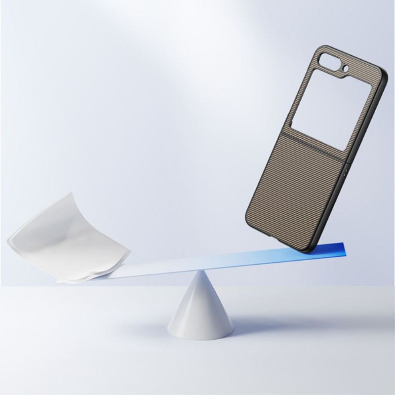 Skal Samsung Galaxy Z Flip 7 Fe Kolfiberfinish