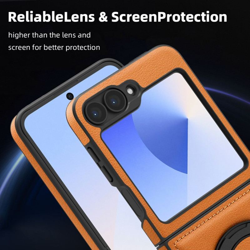 Skal Samsung Galaxy Z Flip 7 Fe Kompatibel Ringhållare Magsafe