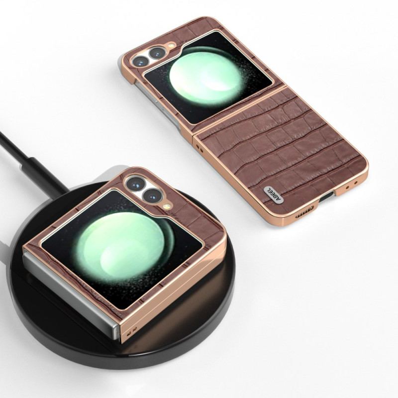 Skal Samsung Galaxy Z Flip 7 Fe Krokodilstil