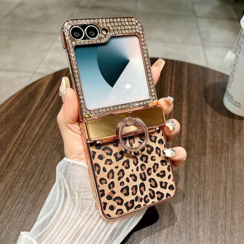 Skal Samsung Galaxy Z Flip 7 Fe Leoparddesign