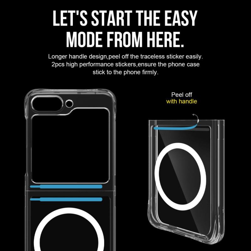 Skal Samsung Galaxy Z Flip 7 Fe Magnetisk Genomskinlig