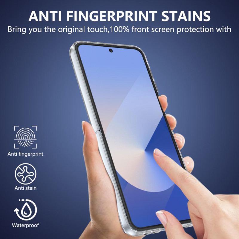 Skal Samsung Galaxy Z Flip 7 Fe Magsafe-kompatibel Genomskinlig Med Skärmskydd