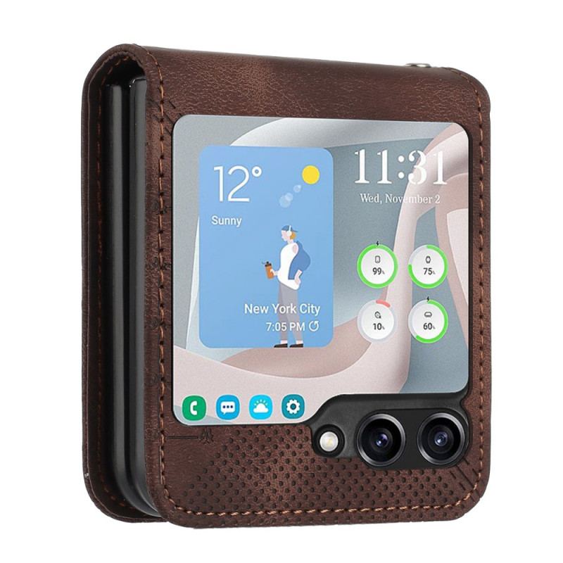 Skal Samsung Galaxy Z Flip 7 Fe Mönstrad Plånbok