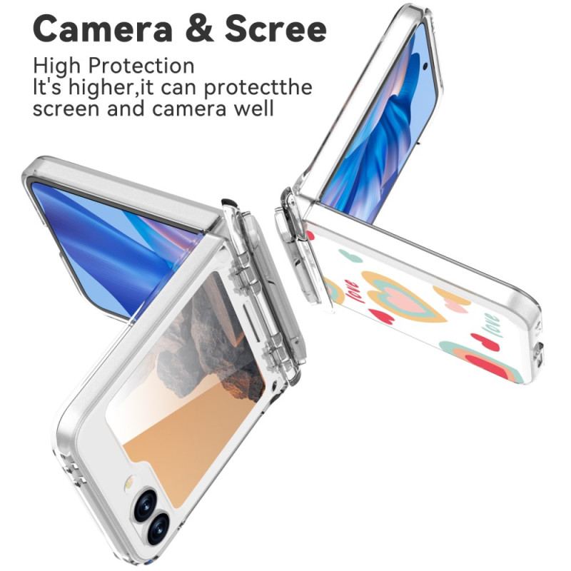 Skal Samsung Galaxy Z Flip 7 Fe Olika Mönster