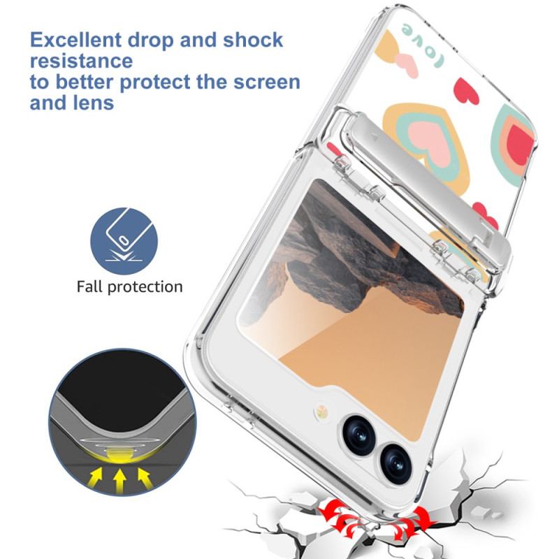 Skal Samsung Galaxy Z Flip 7 Fe Olika Mönster