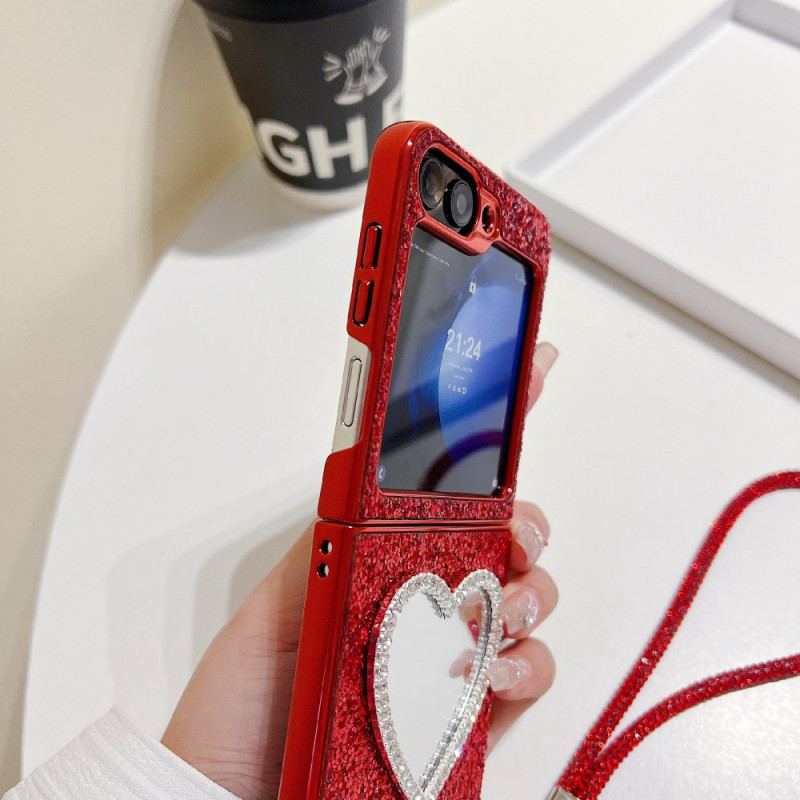 Skal Samsung Galaxy Z Flip 7 Fe Spegel Och Rem