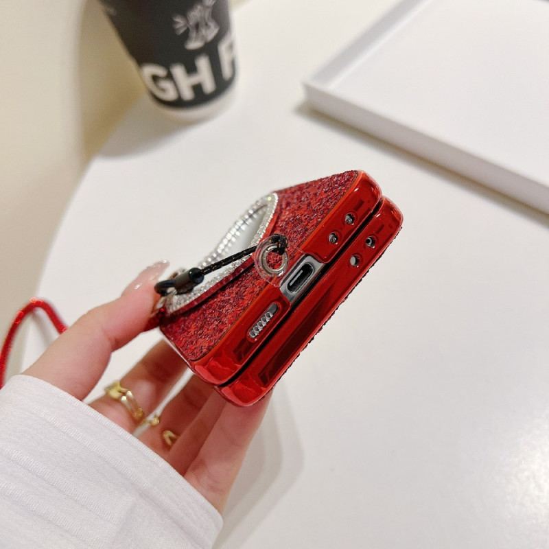 Skal Samsung Galaxy Z Flip 7 Fe Spegel Och Rem