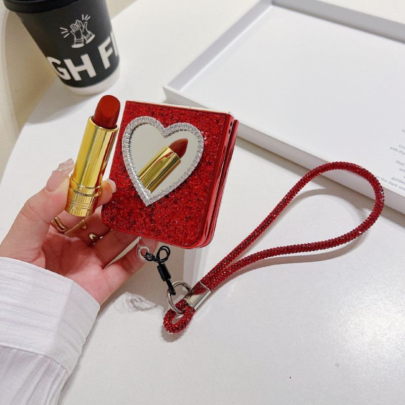 Skal Samsung Galaxy Z Flip 7 Fe Spegel Och Rem