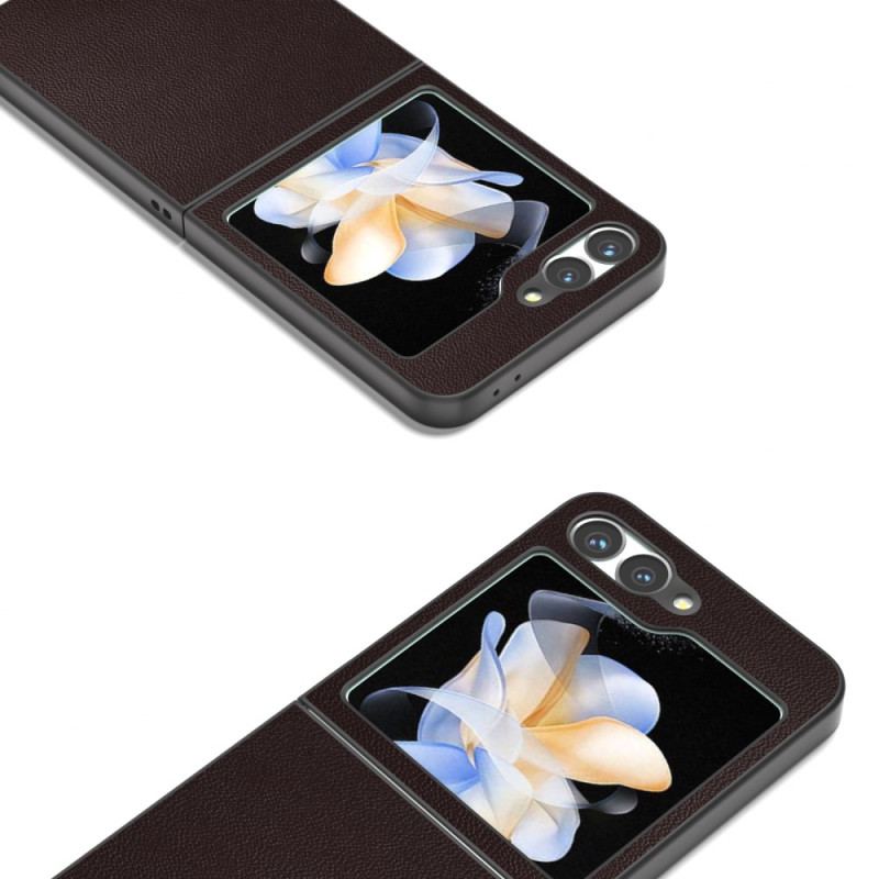Skal Samsung Galaxy Z Flip 7 Fe Subtilt Läder