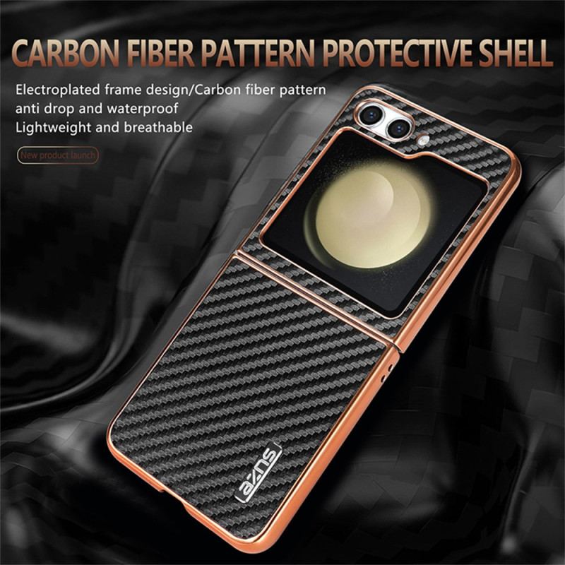 Skal Samsung Galaxy Z Flip 7 Fe Telefonfodral Azns Kolfiber