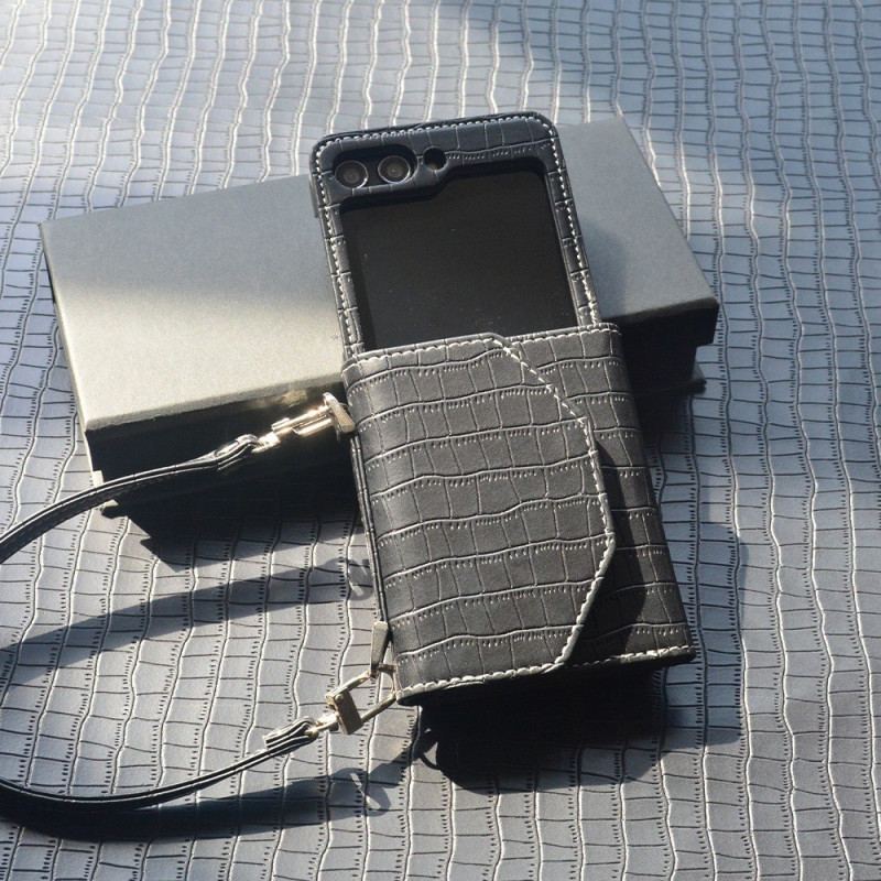 Skal Samsung Galaxy Z Flip 7 Fe Telefonfodral Bambustruktur