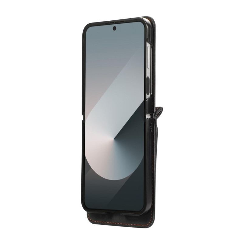 Skal Samsung Galaxy Z Flip 7 Fe Telefonfodral Korthållare Och Axelrem