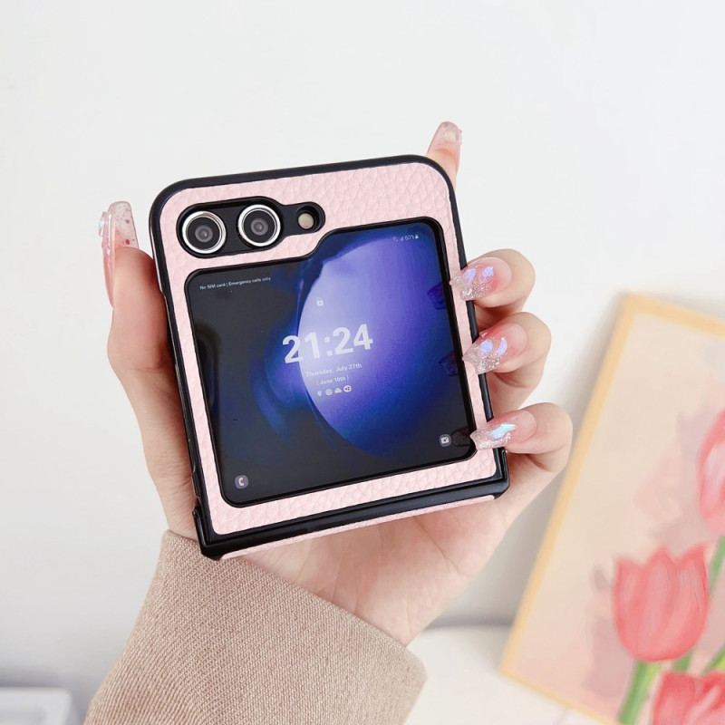 Skal Samsung Galaxy Z Flip 7 Fe Telefonfodral Litchimönster