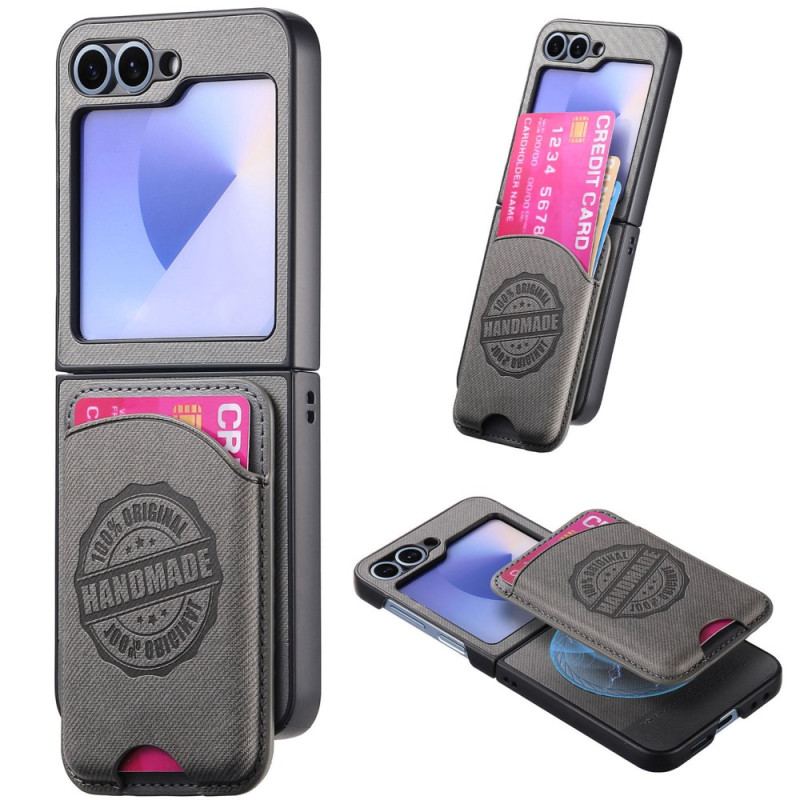 Skal Samsung Galaxy Z Flip 7 Fe Telefonfodral Magsafe-kompatibel Avtagbar Korthållare