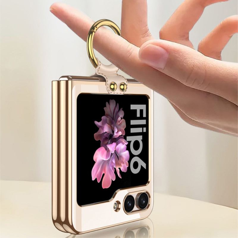 Skal Samsung Galaxy Z Flip 7 Fe Telefonfodral Ringhållare Och Skärmskydd