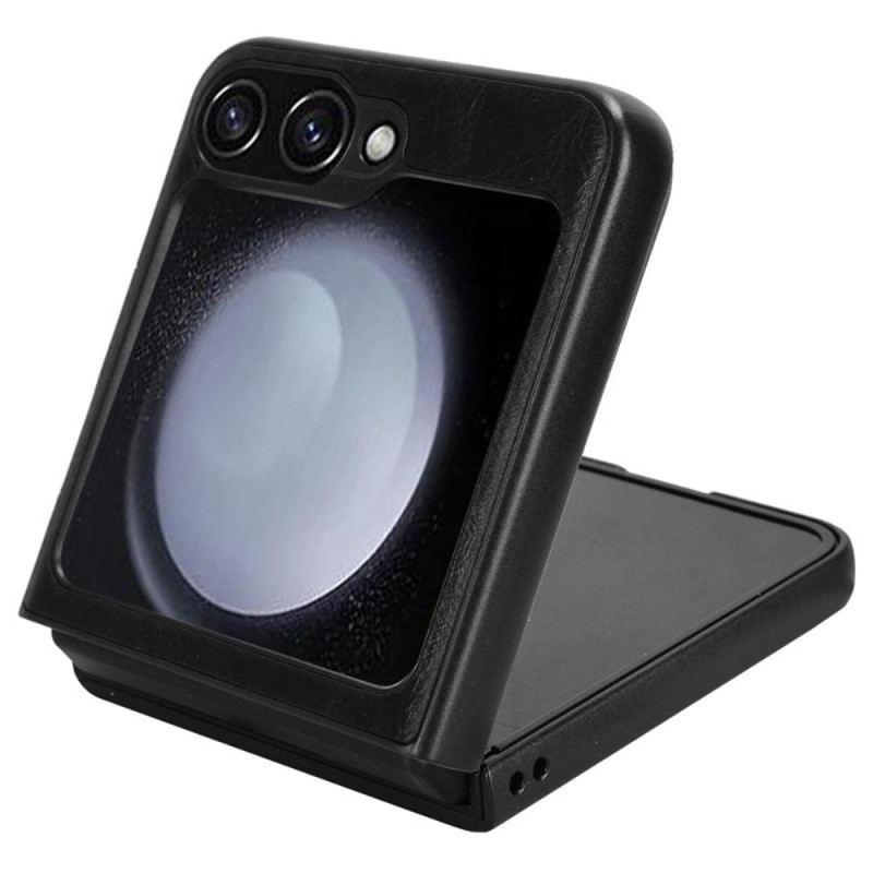 Skal Samsung Galaxy Z Flip 7 Fe Telefonfodral Sömmar I Konstläder