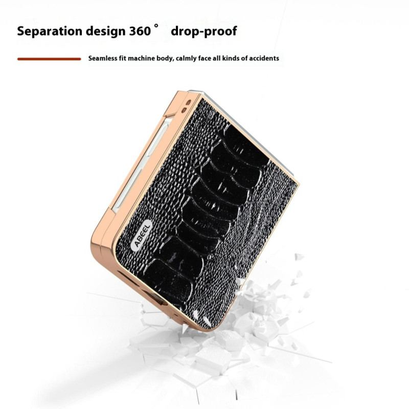 Skal Samsung Galaxy Z Flip 7 Fe Telefonfodral Style Croco