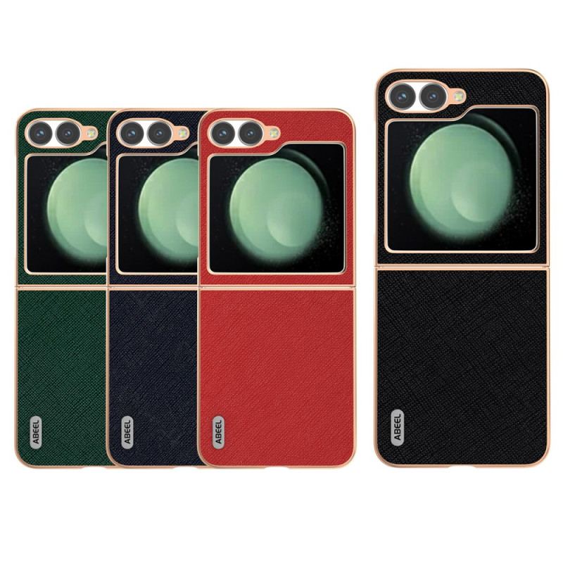 Skal Samsung Galaxy Z Flip 7 Fe Texturerat Läder