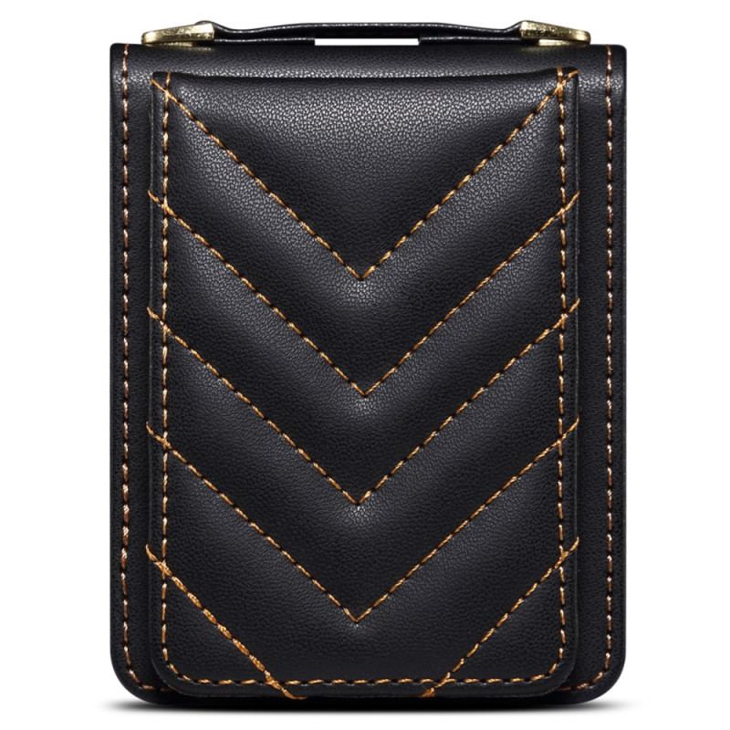 Skal Samsung Galaxy Z Flip 7 Fe Vadderad Korthållare Och Axelrem