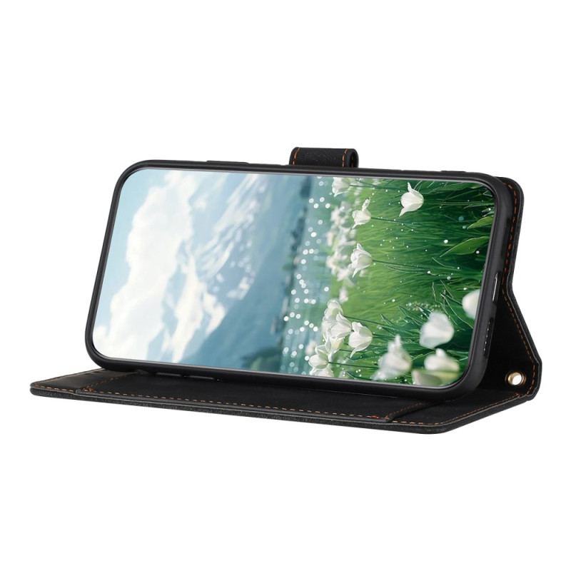 Fodral För Oppo Reno 14f 5g Blommig Mockaeffekt